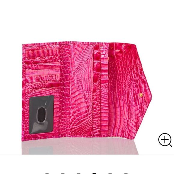 Brahmin Caroline handbag and Veronica wallet in Pink Cosmo - Picture 9 of 12